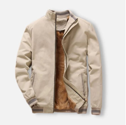 Winter Bomber Jacket Light Khaki / S Menswear