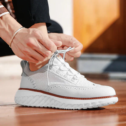 AeroStride Leather Sneakers