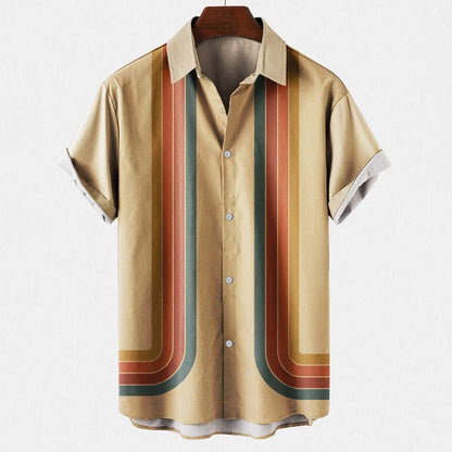 Palms Summer Shirt Khaki / Xs Menswear