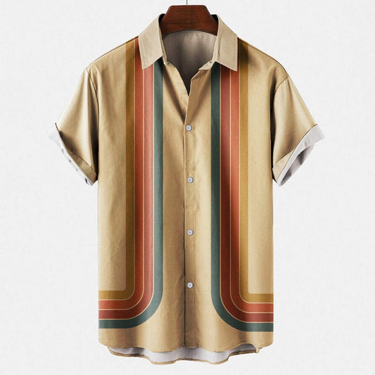 Palms Summer Shirt Khaki / Xs Menswear