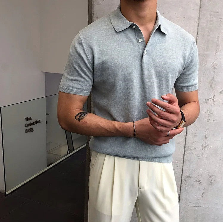 Soft Knit Polo Menswear