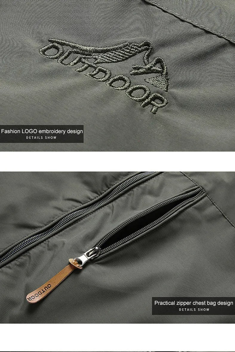 Mens Tactical Windbreaker Menswear