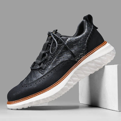 AeroStride Leather Sneakers
