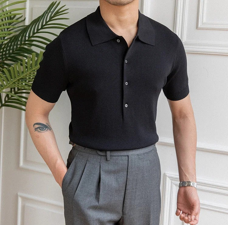 Valarosa Polo Shirt Black / S Menswear