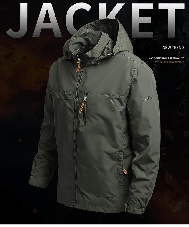 Mens Tactical Windbreaker Menswear