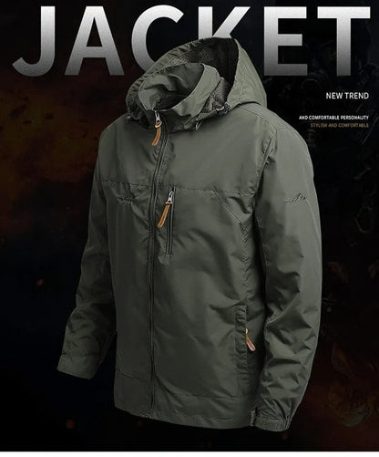 Mens Tactical Windbreaker Menswear