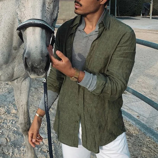 EaseWear – Men’s Oversized Casual Shirt