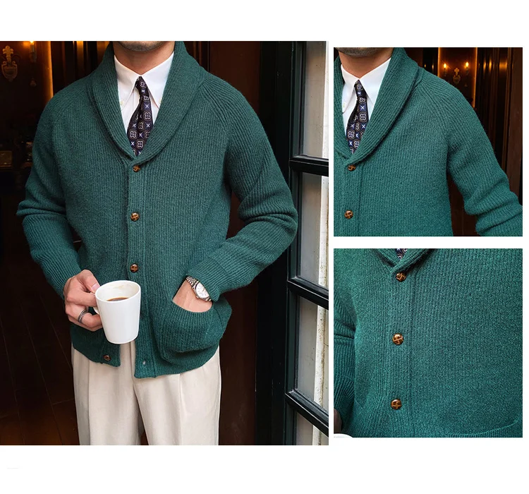 Knitted Cardigan Menswear
