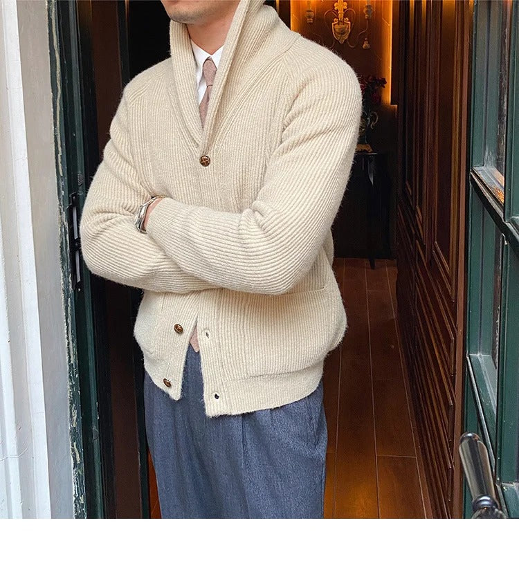 Knitted Cardigan Menswear