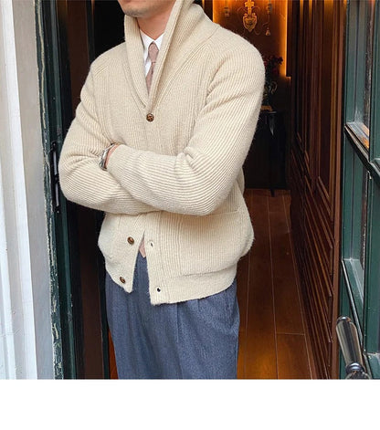 Knitted Cardigan Menswear