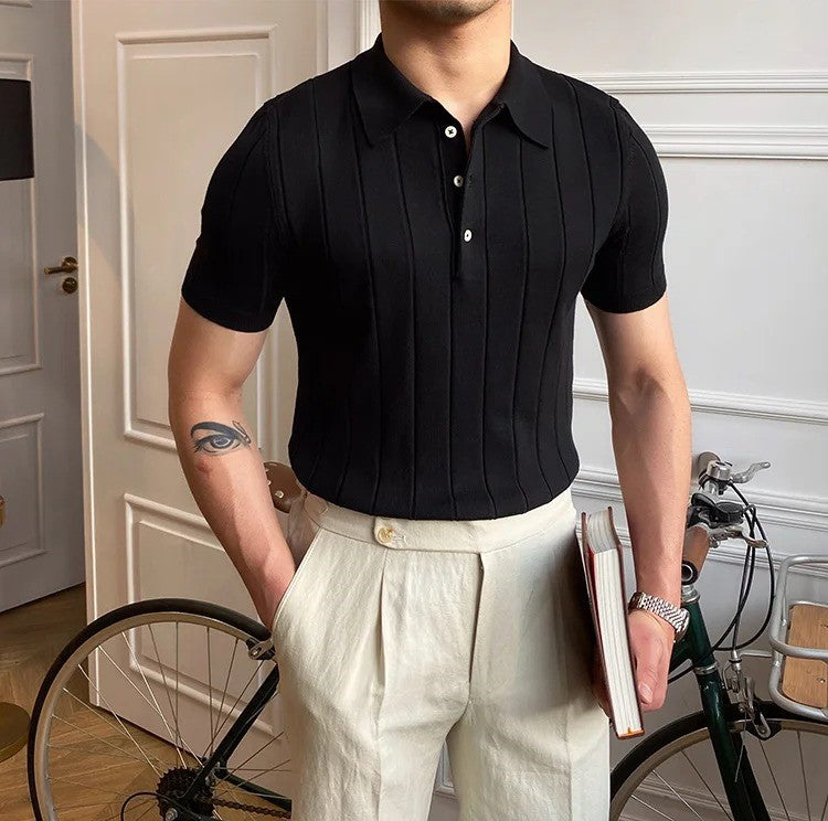 Striped Polo Shirt Menswear