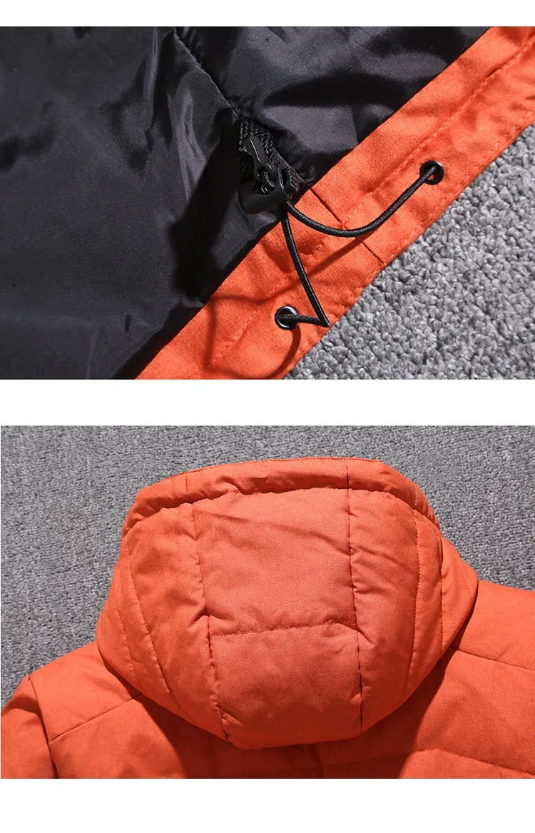 Winter Mens White Duck Down Jacket Menswear