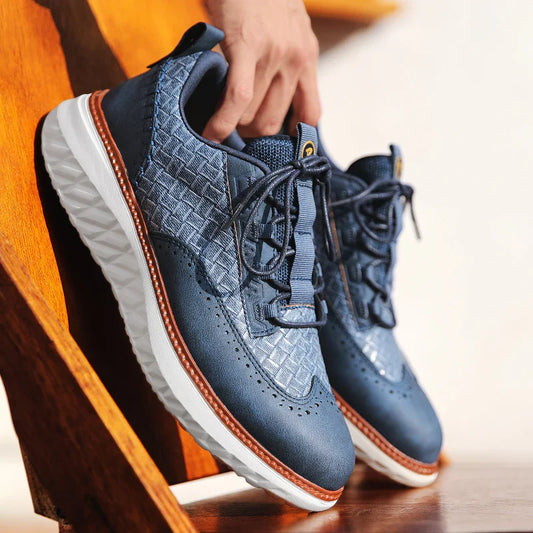 AeroStride Leather Sneakers