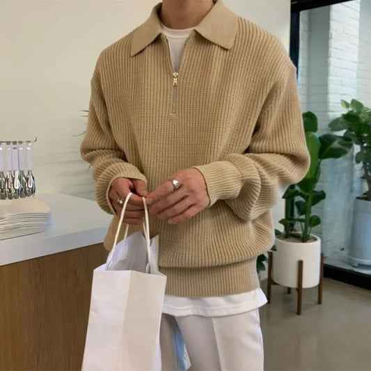 Vintage Knitted Pullover Menswear