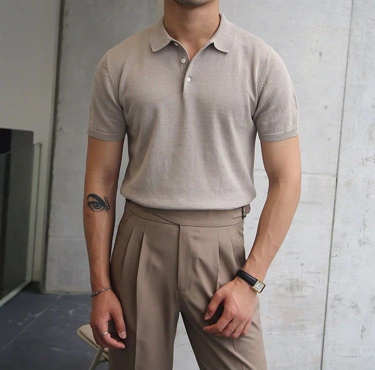 Soft Knit Polo Menswear