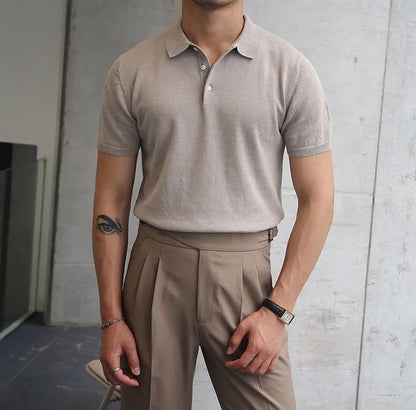Soft Knit Polo Menswear