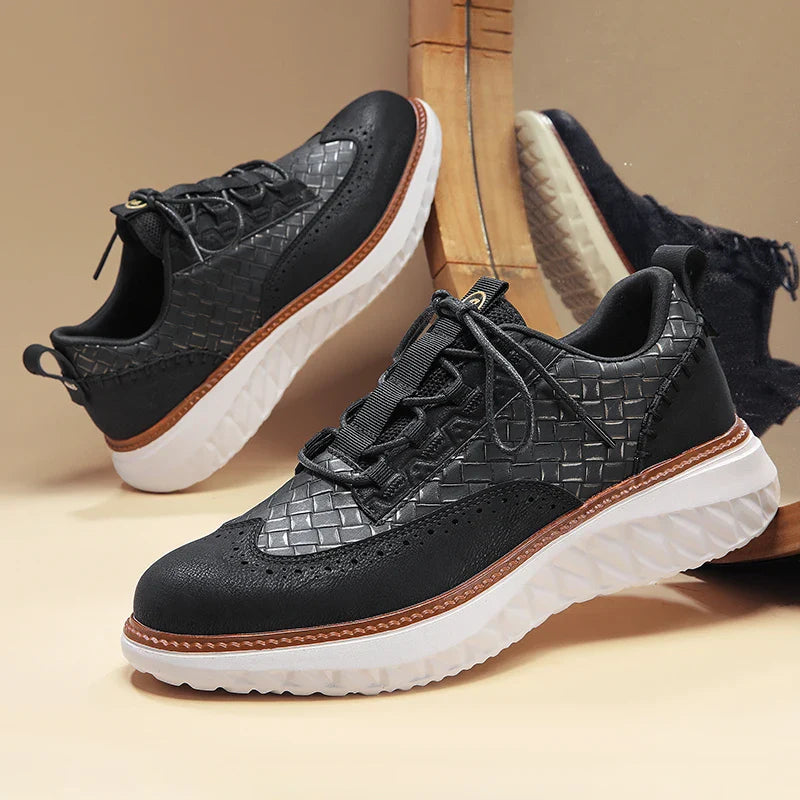 AeroStride Leather Sneakers