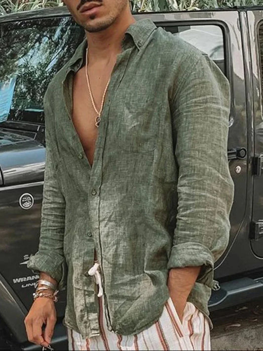 EaseWear – Men’s Oversized Casual Shirt