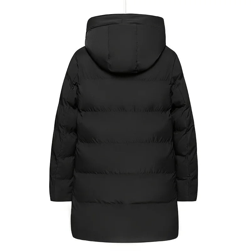 Hooded Mid-Length Jacket Menswear