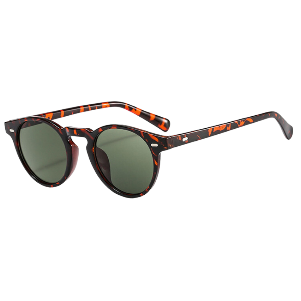 Celebraty Glasses Leopard | Green Sunglasses