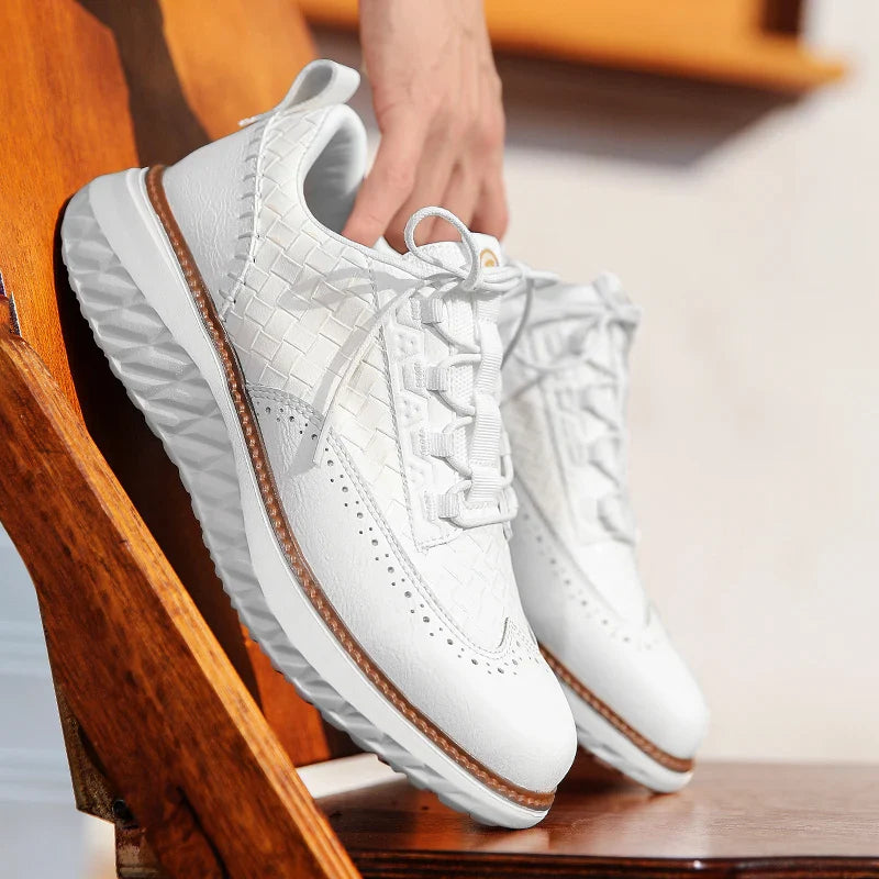 AeroStride Leather Sneakers