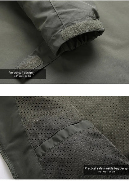 Mens Tactical Windbreaker Menswear