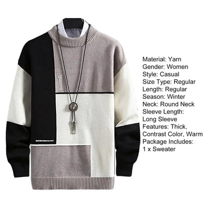 Men’s Winter Thermal Sweater Menswear