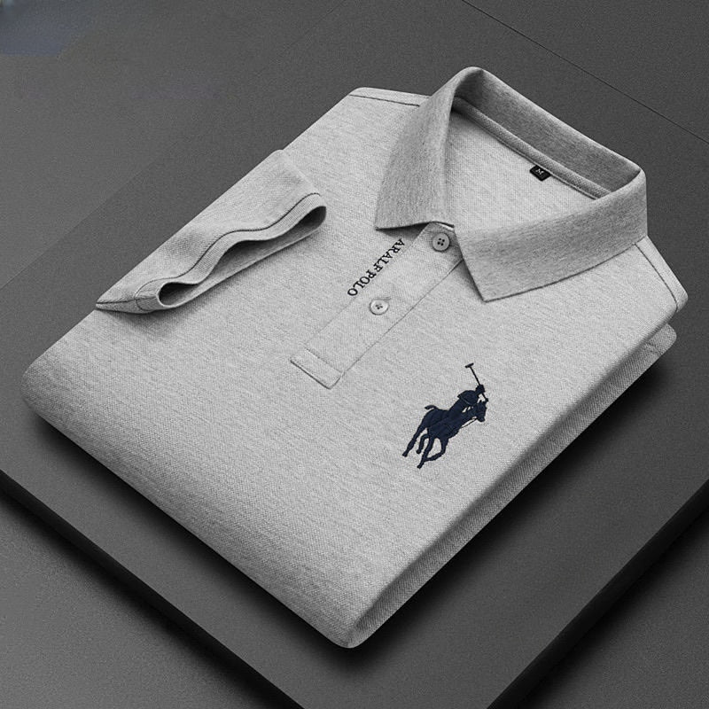 Raphael Polo Shirt Gray / Xs Menswear