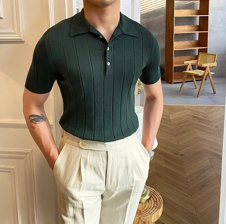 Striped Polo Shirt Menswear