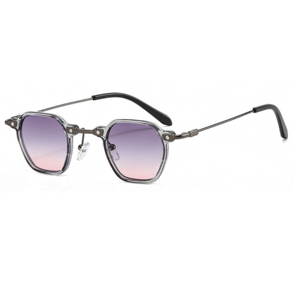 Rive Glasses Transparent | Purple And Pink Sunglasses