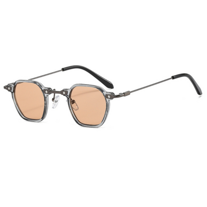 Rive Glasses Transparent | Orange Sunglasses