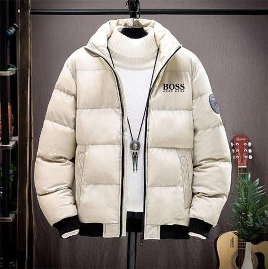 Boss Charm Puffer Jacket – Timeless Style Meets Sustainability