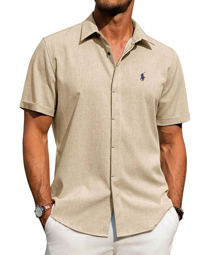 LinenBlend Comfort Shirt – Light, Breathable &amp; Effortlessly Stylish