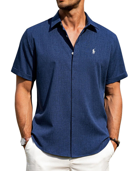 LinenBlend Comfort Shirt – Light, Breathable &amp; Effortlessly Stylish