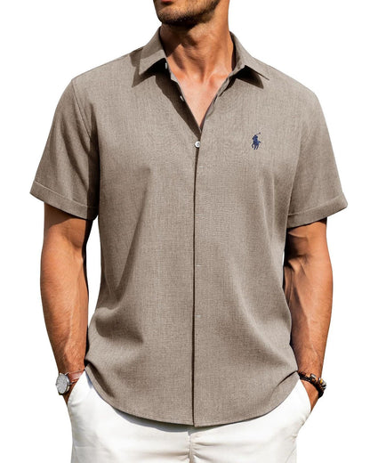 LinenBlend Comfort Shirt – Light, Breathable &amp; Effortlessly Stylish