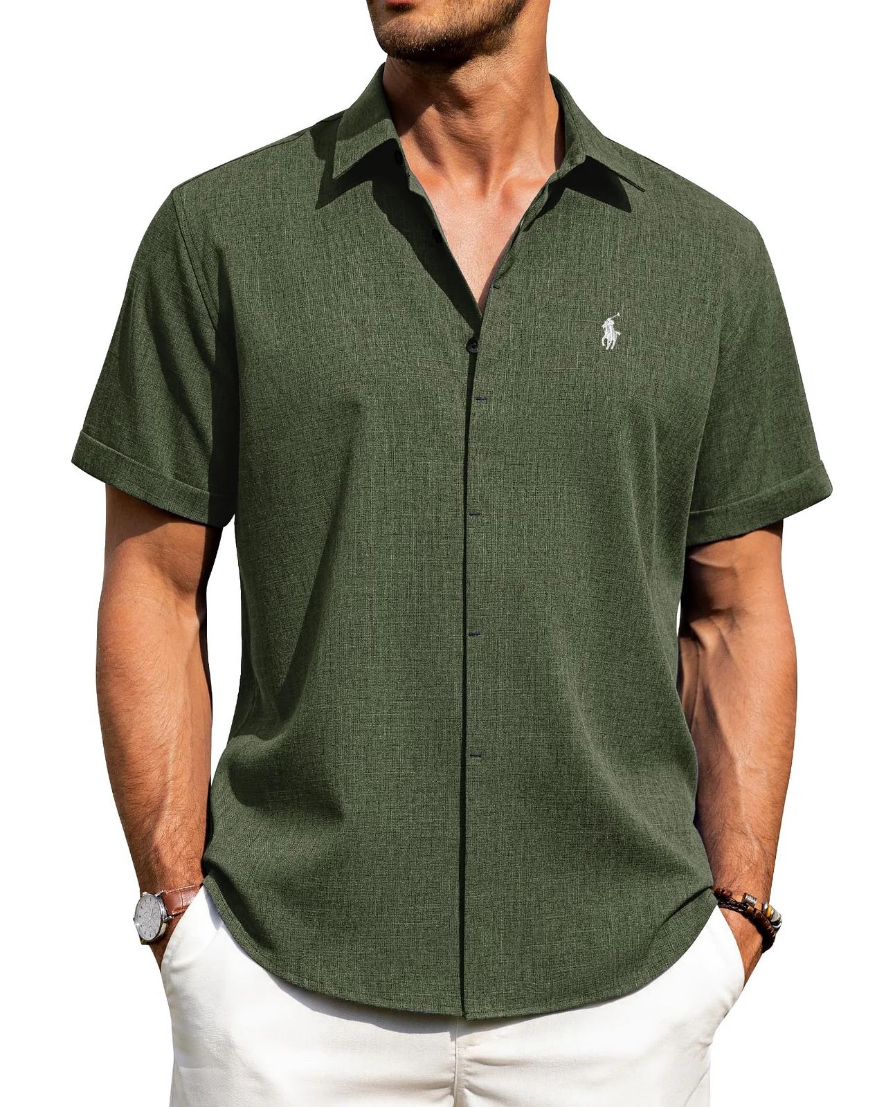 LinenBlend Comfort Shirt – Light, Breathable &amp; Effortlessly Stylish