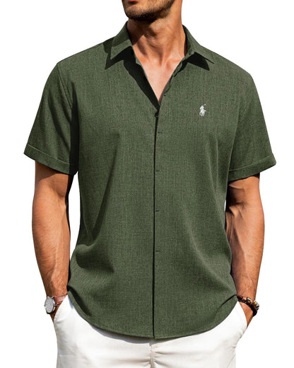 LinenBlend Comfort Shirt – Light, Breathable &amp; Effortlessly Stylish