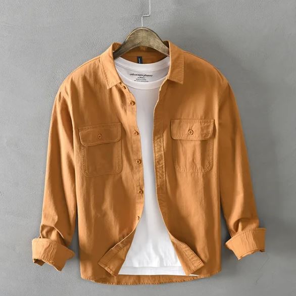 Vintage Cotton Long Sleeve Shirt Menswear