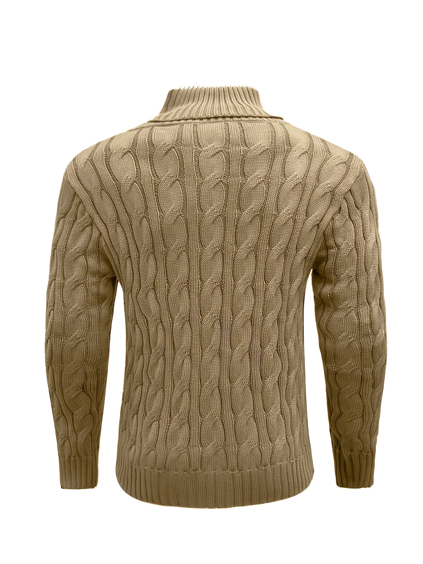 Caden Stripes – Men’s Rib-Knit Pullover Sweater