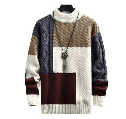 Men’s Winter Thermal Sweater Red / Medium Menswear