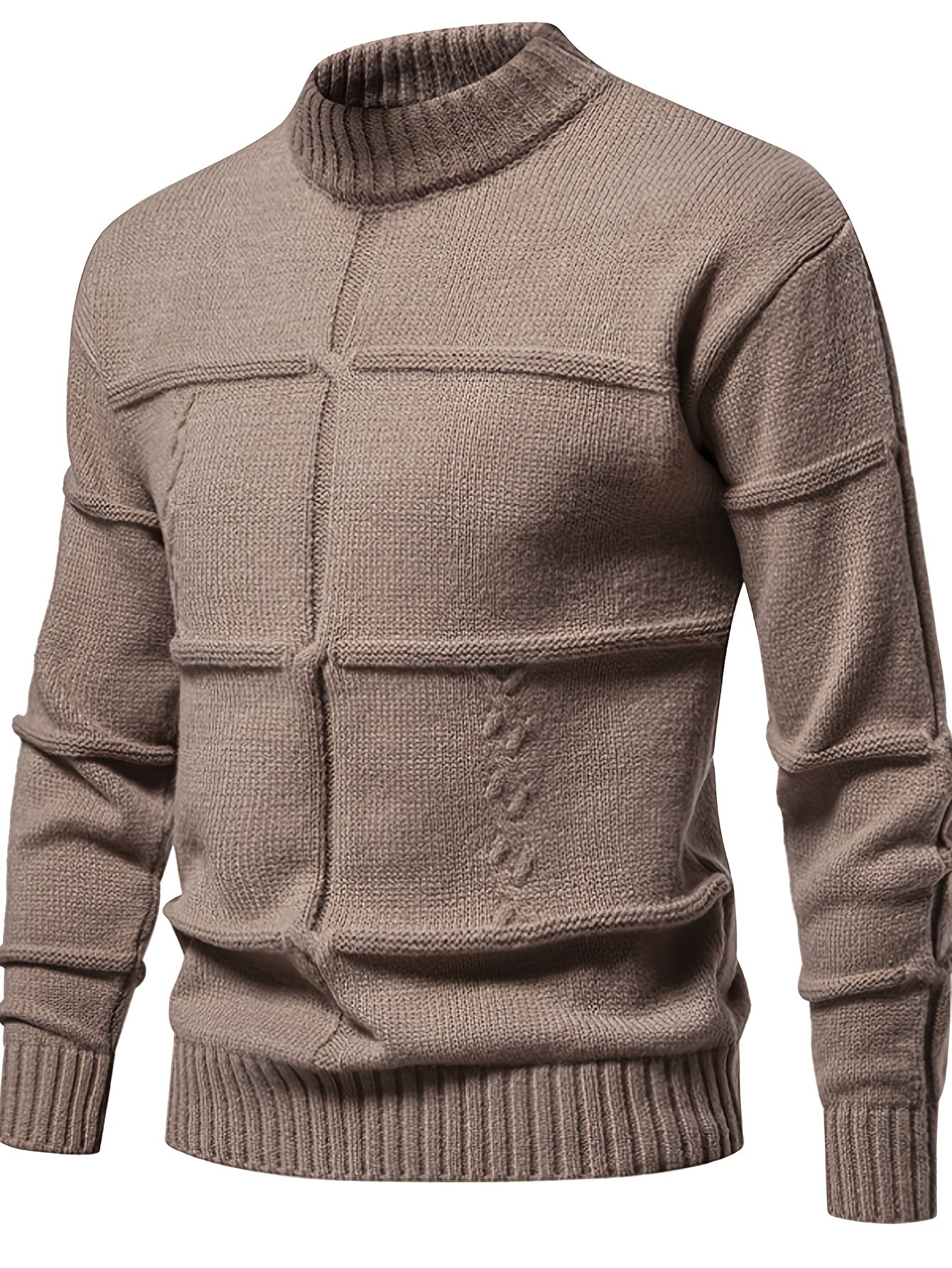 Aven Knit – Men’s Crew Neck Classic Pullover