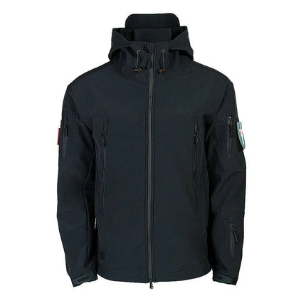 Men’s Windproof Waterproof Jacket Black / Medium Menswear