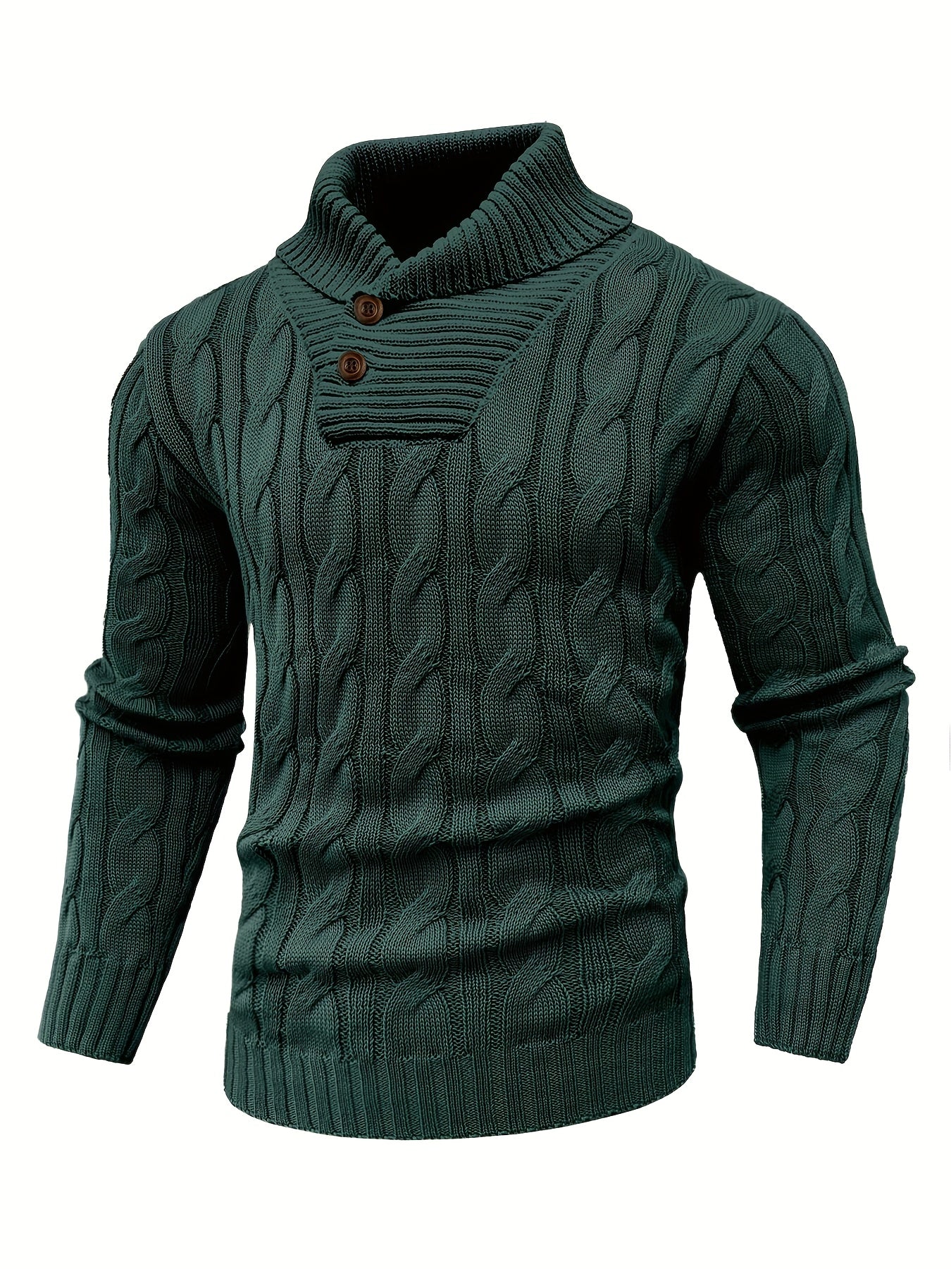 Caden Stripes – Men’s Rib-Knit Pullover Sweater