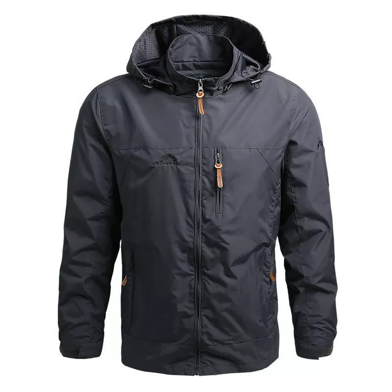 Mens Tactical Windbreaker Dark Gray / Medium Menswear