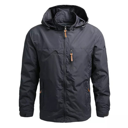 Mens Tactical Windbreaker Dark Gray / Medium Menswear