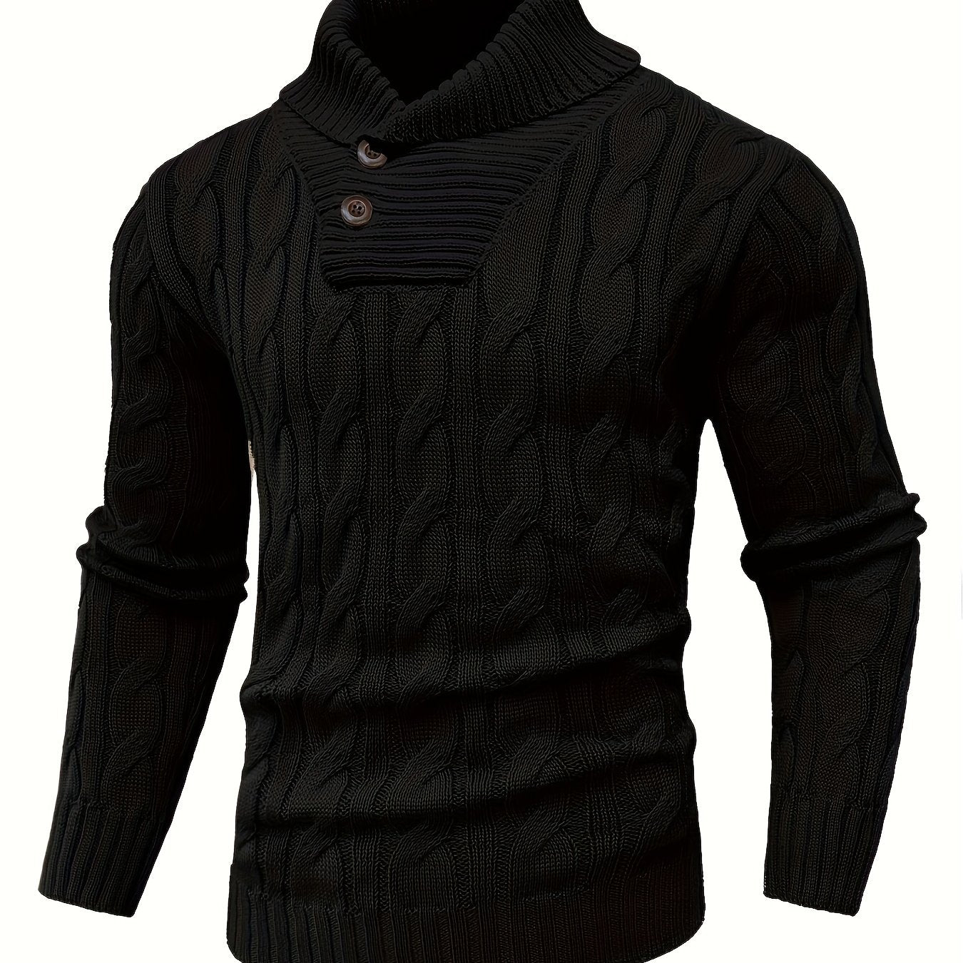 Caden Stripes – Men’s Rib-Knit Pullover Sweater