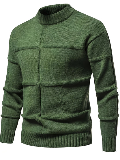 Aven Knit – Men’s Crew Neck Classic Pullover
