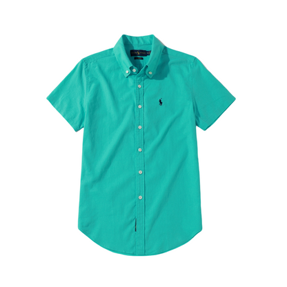 RL Linen Pony Short-Sleeve Shirt – Effortless Elegance