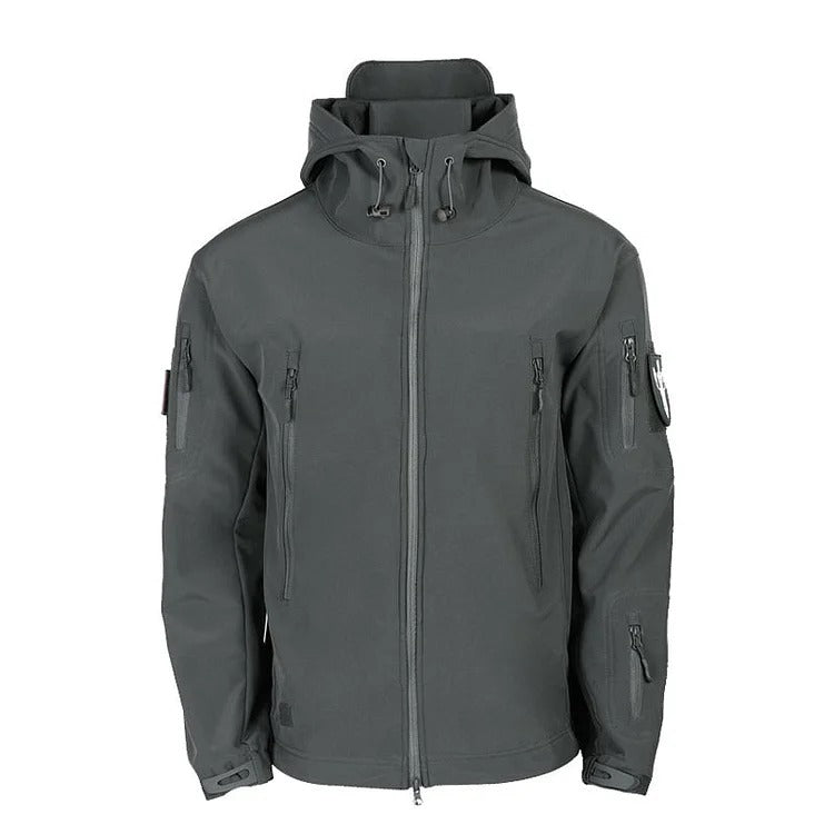 Men’s Windproof Waterproof Jacket Gray / Medium Menswear