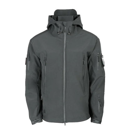 Men’s Windproof Waterproof Jacket Gray / Medium Menswear